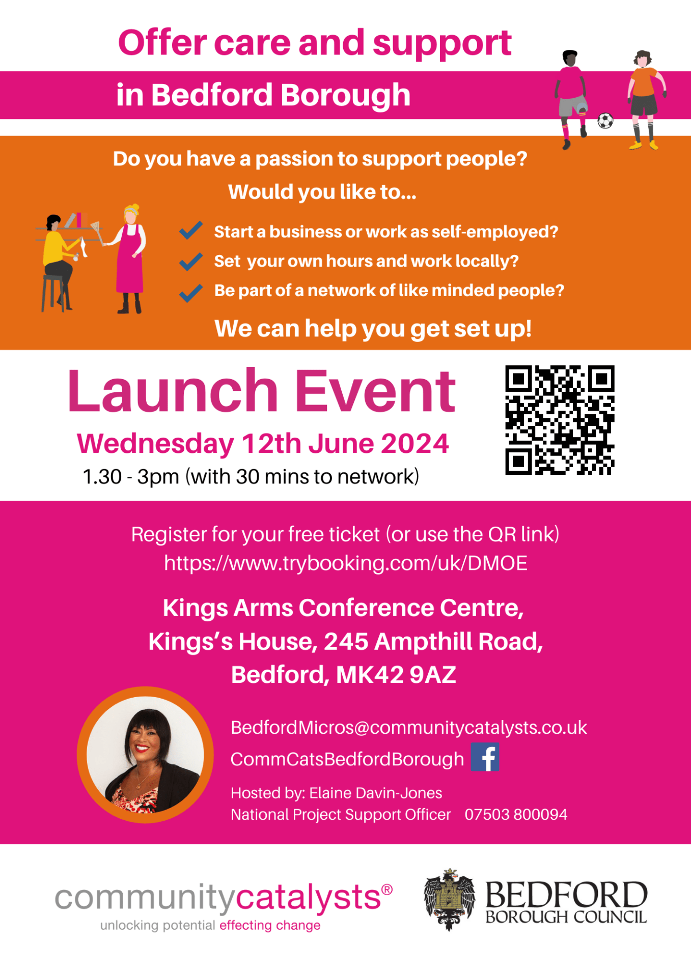 Bedford Borough launch event